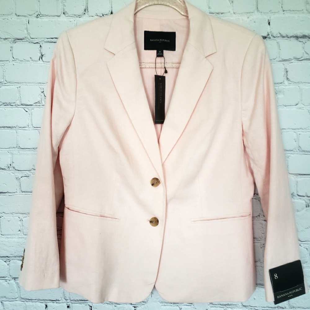 Banana Republic Light Pink Blazer